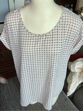 Pleione, Nordstrom, Sht-slv Top, Sz S